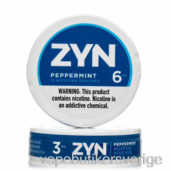 Vape Sverige Zyn Nikotinpåsar - Pepparmynta 6mg (5-pack)